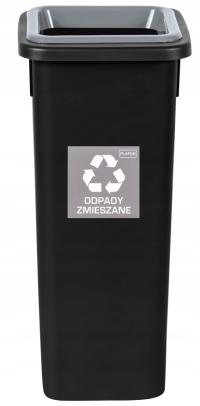 Корзина контейнер для сортировки мусора смешанный 20л