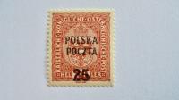 1919 Polska wydanie Krakowskie Fi.38* czysty znaczek, gwarancja BPP