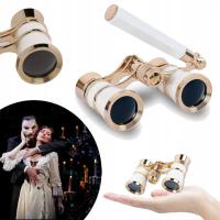 TELESKOP LORNETKOWY OPERA 3X25 PRZENOŚNY LORNETKA ZESTAW