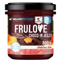 ALLNUTRITION FRULOVE CHOCO IN JELLY PEACH 300G BRZOSKWINIE W CZEKOLADZIE