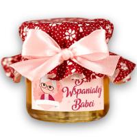 Prezent dla na Dzień Babci Dziadka miód miodek miodzik słoiczek z miodem