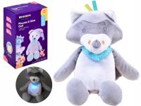 Przytulanka Lisek lampka usypiacz i kołysanki