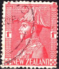 New Zealand KGV 1 d.