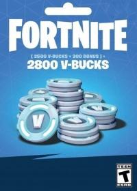 FORTNITE 2800 V-BUCKS | KARTA PODARUNKOWA | PREZENT | GIFT CARD | GWARANCJA