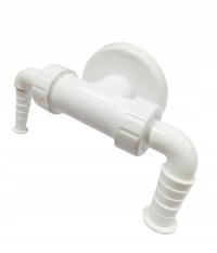 SYFON PODWÓJNY DO PRALKI i SUSZARKI / ZMYWARKI 32 mm BLOKADA ANTYODOROWA