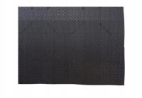 Guma 3 mm tworzywo do butów na zelówki spody 25 x 25 cm czarna