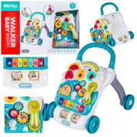 INTERAKTYWNY CHODZIK PCHACZ Edukacyjny Jeździk Muzyczny Pianinko dla dzieci