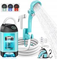 AUTOPkio Prysznic kempingowy z akumulatorem, 4500 mAh