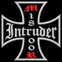 Naszywka dla fanów Suzuki Intruder M1800R krzyż haftowana z termofolią