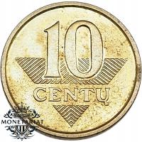 10 CENTÓW 1998 LITWA