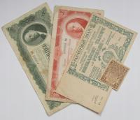 40. Rosja Sowiecka, zestaw rubli i czerwońców 4 sztuki, mix