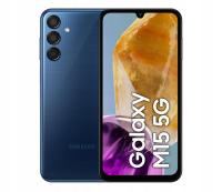 Smartfon Samsung Galaxy M15 4 GB / 128 GB 5G granatowy + PAKIET OCHRONY - GWARANCJA NA 2 LATA