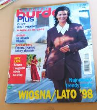 Burda special plus duże jest piekne wiosna/lato 98