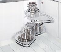 CARGO CORNER MAGIC ПОЧКА 900 ММ С ТЯГОЙ И ТОРМОЗОМ ХРОМ AMIX