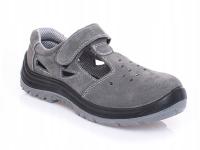 BAVARO S1 сандалии рабочая безопасная обувь с носком легкая дышащая кожа 44