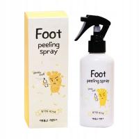 PEELING w spray-u do stóp pielęgnacji zmiękczania złuszczania OUHOE 200 ml