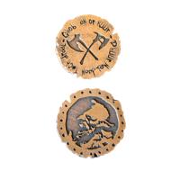 GOBLIŃSKA MIEDZIANA METALOWA MONETA 1 SZT LARP RPG