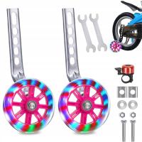 БОКОВЫЕ КОЛЕСА ДЛЯ ДЕТСКОГО ВЕЛОСИПЕДА, КОЛЕСА ДЛЯ ВЕЛОСИПЕДА, СВЕТЯЩИЕСЯ КОЛЕСА ДЛЯ ОБУЧЕНИЯ ВОЖДЕНИЮ