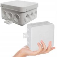 Viplast герметичная поверхностная жестяная коробка для клика IP54 100x100x41 мм белый 1шт
