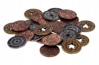 НАБОР ИЗ 12 МАГИЧЕСКИХ МЕТАЛЛИЧЕСКИХ МОНЕТ LARP RPG