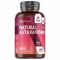 SUPER CENA! Natural Astaxanthin 18mg Astaksantyna 240 kapsułek