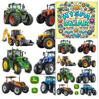 ТАТУИРОВКИ МОЮЩИЕСЯ ДЛЯ ДЕТЕЙ ТРАКТОРЫ ПОДАРОК