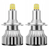 2 Pieces Auto Car LED Headlight LED Fog Light High/Low Beam Lamp Csp 9006