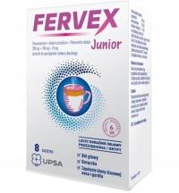 Препарат Fervex Junior малиновый пакетики 8 шт.