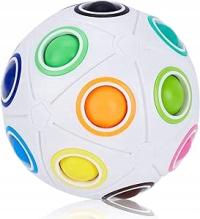 Tęczowa piłka dla dzieci zabawka - gra zręcznościowa dla dzieci i dorosłych