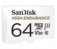 Karta SanDisk 64GB microSDXC High Endurance