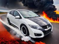 Honda Civic oplacony, bezwypadkowy, jedyny taki