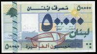 LIBAN 50000 Livres 2004 P-88 UNC