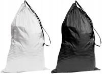 10szt Worki Z ZACIĄGIEM PP 25KG 30KG Węgiel Gruz Zboże BUDOWLANE - 50x80cm