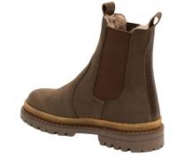 BISGAARD BOTKI SZTYBLETY BRĄZOWE SKÓRZANE OCIEPLANE 40 1T6E