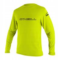 Koszulka do pływania męska O'Neill Basic Skins limonkowa 4339 2XL