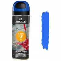 FARBA GEODEZYJNA SPRAY FLUO SOPPEC NIEBIESKA