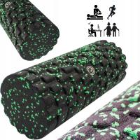 WAŁEK ROLLER DO ĆWICZEŃ MASAŻU JOGI CROSSFIT Z WYPUSTKAMI PIANKOWY EPP 33cm