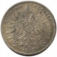 47434. Austria - 2 korony - 1912r. - Ag