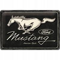 Nostalgic Art Plakat 20x30 Ford Mustang-Horse