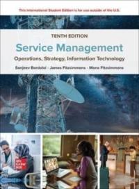 ISE Service Management: Operations, Strategy, Information Technology (2022)