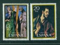 HISZPANIA ** El Greco, święci Mi 2552-53