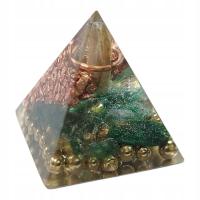 Orgonit Mini Piramidka Labradoryt Kryształ Górski Awenturyn