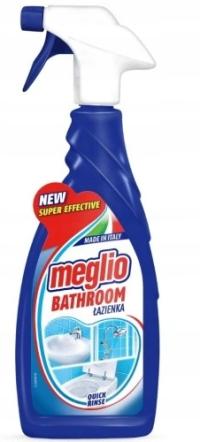 Meglio Bathroom Spray 650ml do Łazienki Kamień Rdza