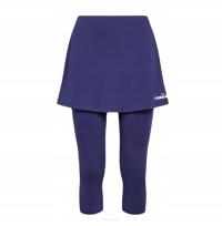Spódniczka tenisowa z legginsami Diadora Power Skirt granatowa XS