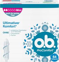 o.b. ProComfort Mini Tampony Dynamic Fit 64 szt.