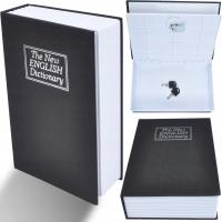 SEJF KSIĄŻKA KASETKA NA PIENIĄDZE KLUCZE SKRYTKA UKRYTY SCHOWEK SKRZYNKA