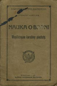 Nauka o broni Współczesne karabiny piechoty - Hartleb 1920 r.