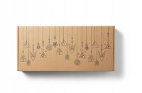 Pudełko Świąteczne Prezentowe 390x180x120mm Karton ozdobny na prezent