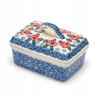 Контейнер для масла 14 см Художественная керамика Bolesławiec