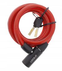 Застежка длинные два ключа 1,8 метров трос скутер